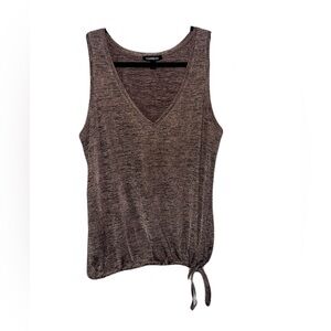 BRAND NEW Express Sleeveless Adjustable Tie Front Tank Top